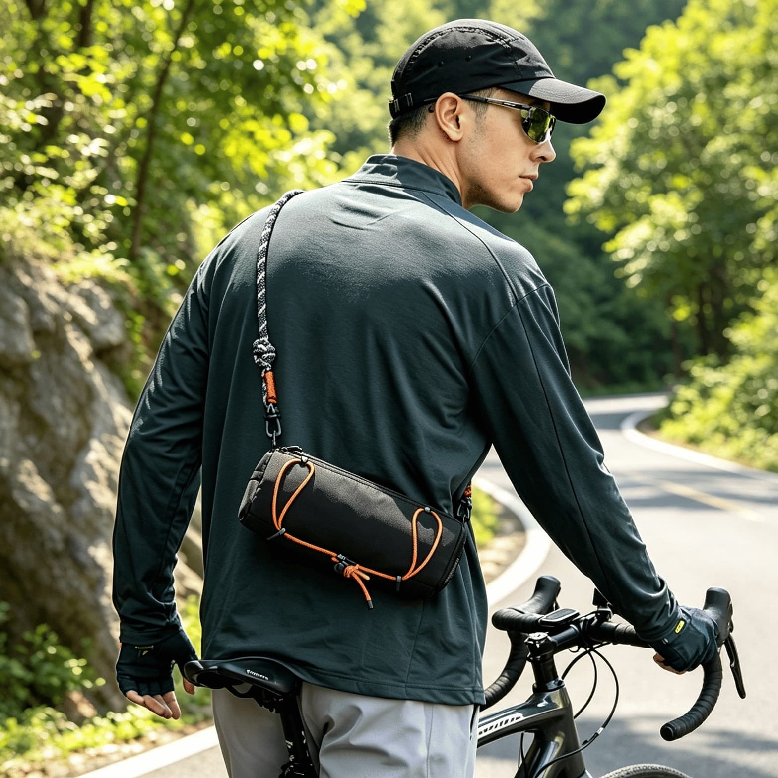 2-in-1 Bike Handlebar & Crossbody Bag